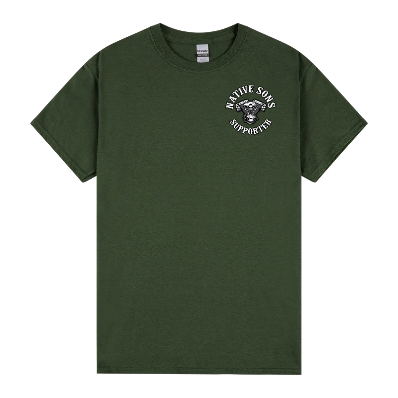 Native Sons Supporter Tees Small Print