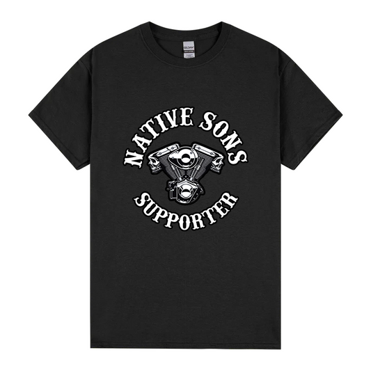 Native Sons Supporter Tees Large Front Print